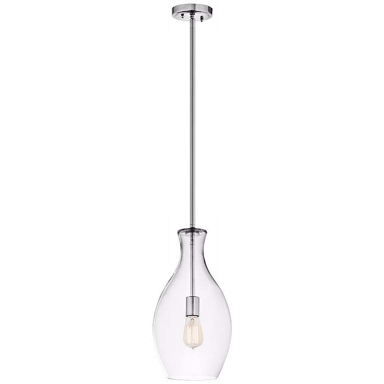 Image 4 Kichler Beckett Everly 8 3/4" Wide Glass Mini Pendant more views