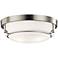 Kichler Belmont 15 1/2" Wide Brushed Nickel Ceiling Light