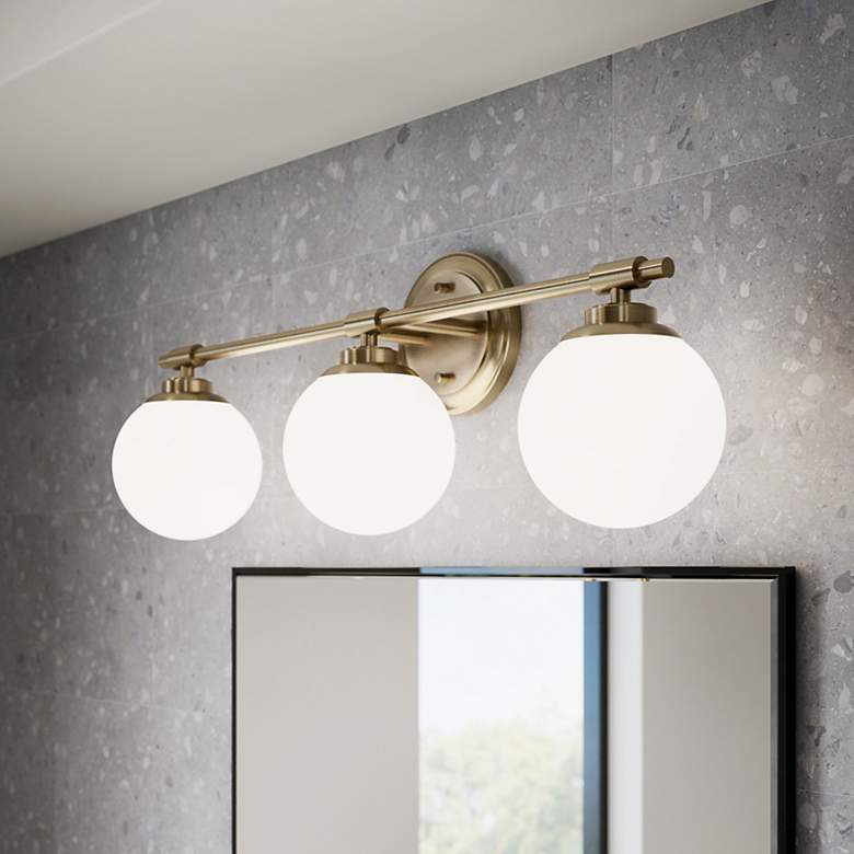 Image 2 Kichler Benno 24 1/2" Wide Champagne Bronze 3-Light Bath Light