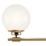 5_Kichler Benno 24 1/2" Wide Champagne Bronze 3-Light Bath Light more views