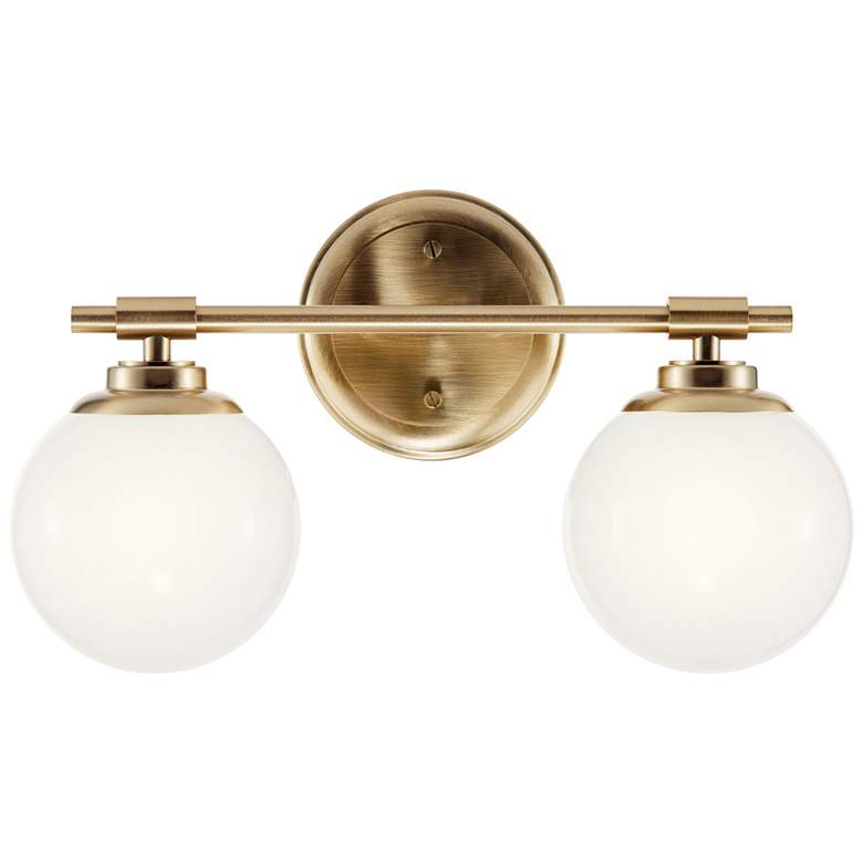 Image 4 Kichler Benno 8 3/4"H Champagne Bronze 2-Light Wall Sconce more views
