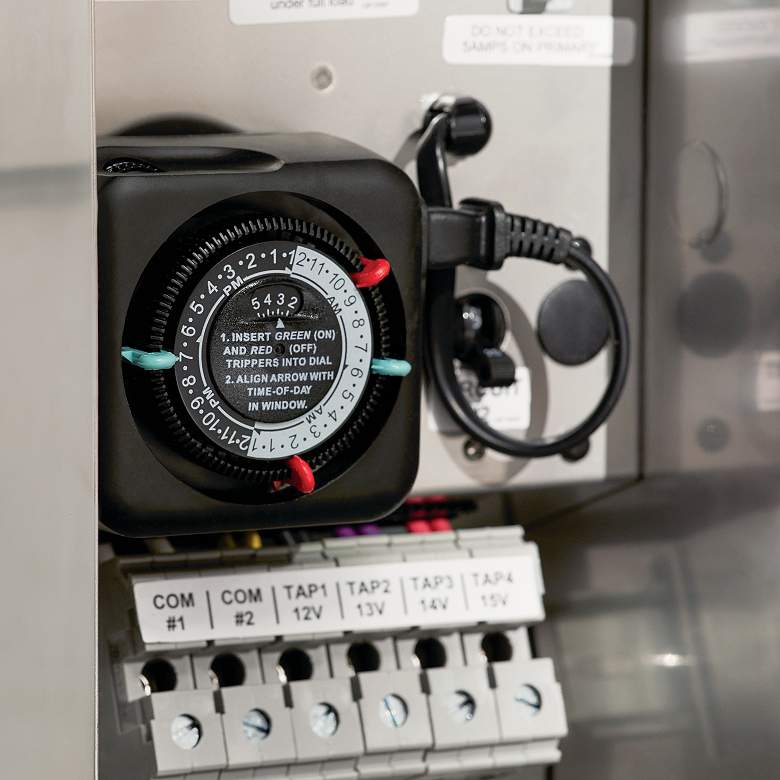 Image 4 Kichler Black Mechanical Transformer Timer more views