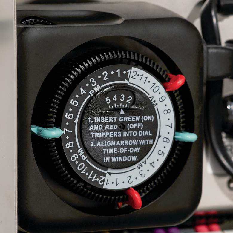 Image 5 Kichler Black Mechanical Transformer Timer more views