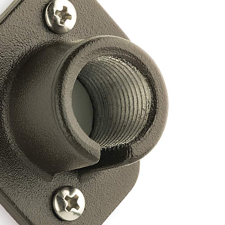 Image 3 Kichler Black Tree/Surface Low Voltage Mounting Bracket more views