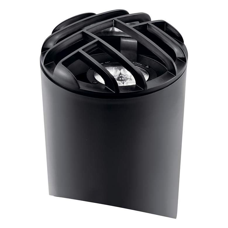 Image 5 Kichler Black Well Light Gimbal and Sleeve Kit more views