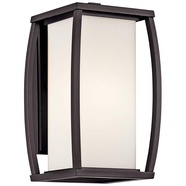 Image 2 Kichler Bowen 13" High Bronze Outdoor Wall Light