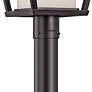 5_Kichler Bowen 18 1/2" High Bronze Outdoor Post Light more views