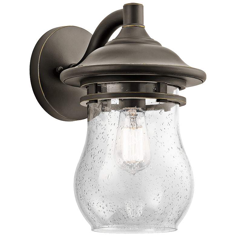 Image 1 Kichler Bradford 13 1/2"H Olde Bronze Outdoor Wall Light
