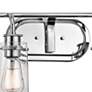 Kichler Braelyn 4-Light 34 1/4"W Seedy Glass Bath Light