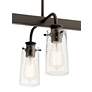 Thumbnail4 of Kichler Braelyn 42" Wide Olde Bronze 8-Light Linear Chandelier more views