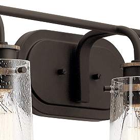 Image4 of Kichler Braelyn 44" Wide Olde Bronze 5-Light Bath Light more views