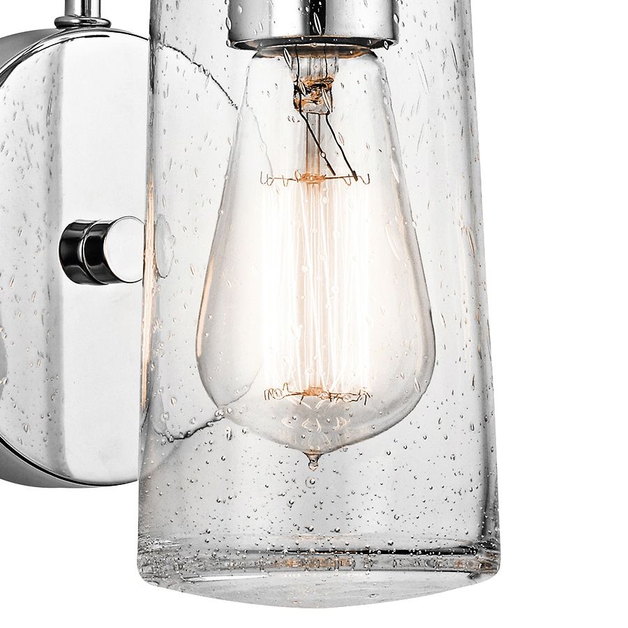 seedy glass wall sconce