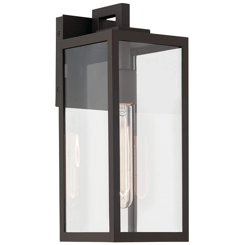 Image 1 Kichler Branner 14" High Olde Bronze Outdoor Wall Light