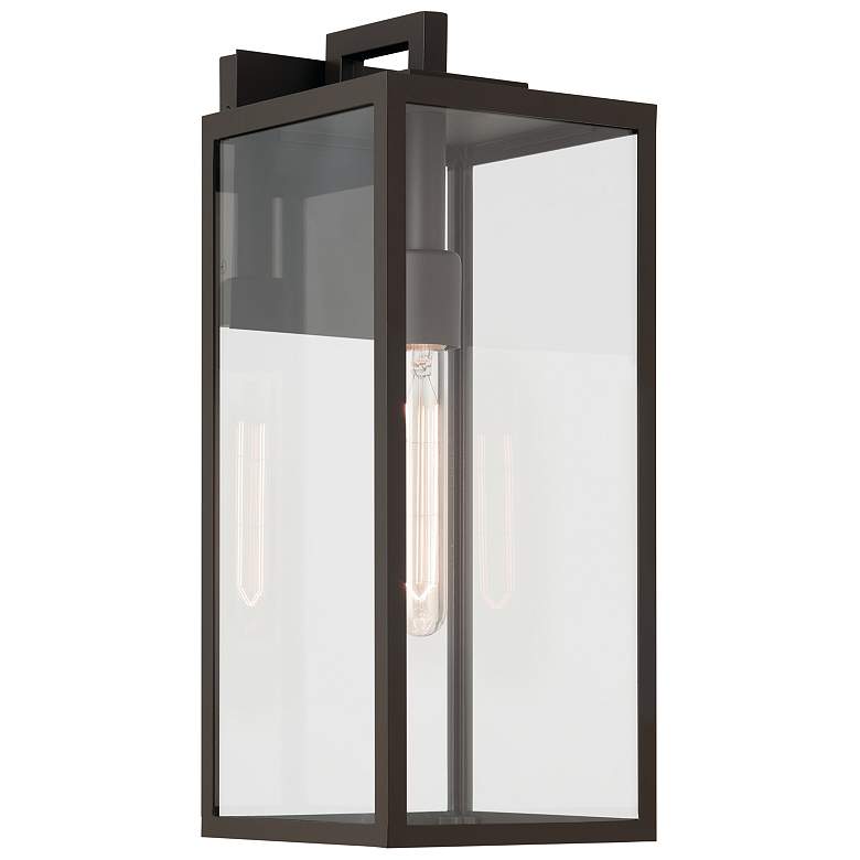 Image 1 Kichler Branner 17 3/4" High Olde Bronze Outdoor Wall Light