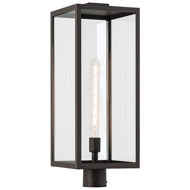 Image 1 Kichler Branner 25 1/2" High Olde Bronze Outdoor Post Light
