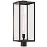 1_Kichler Branner 25 1/2" High Olde Bronze Outdoor Post Light