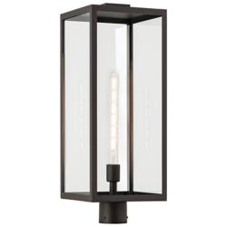Kichler Branner 25 1/2" High Olde Bronze Outdoor Post Light
