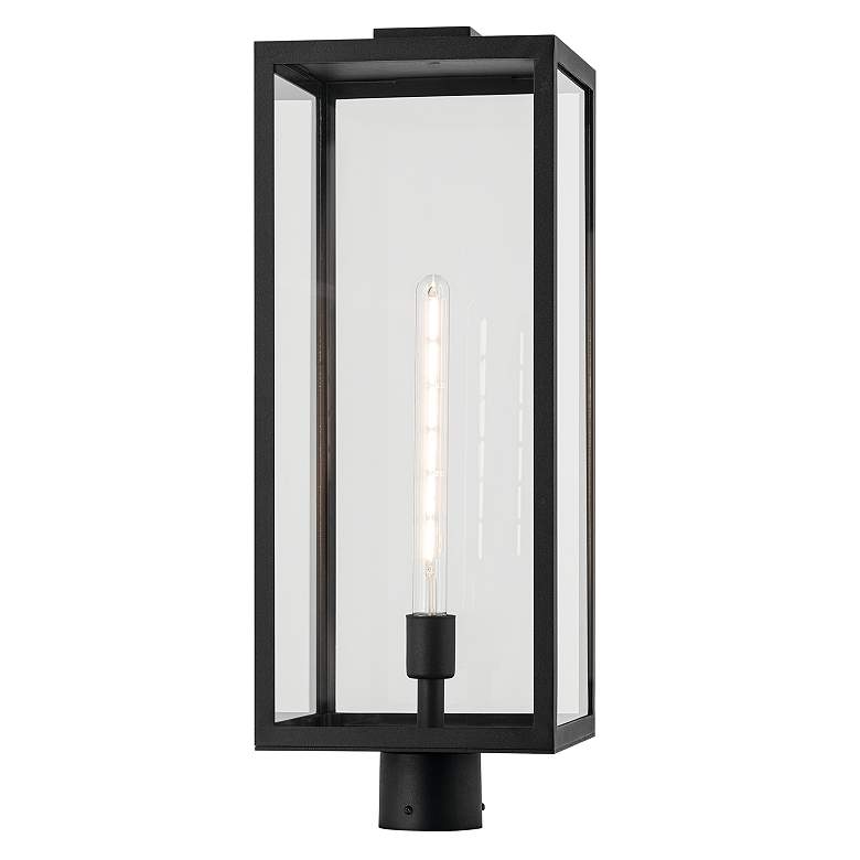 Image 4 Kichler Branner 25 1/2"H Textured Black Outdoor Post Light more views