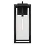 2_Kichler Branner 30" High Textured Black Outdoor Wall Light more views