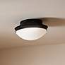 Thumbnail2 of Kichler Bretta 13 1/2" Wide Black Bowl Ceiling Light