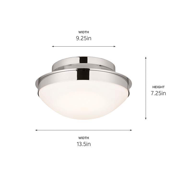 Image 4 Kichler Bretta Flush Mount Light more views