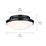 Thumbnail4 of Kichler Bretta Flush Mount Light more views