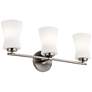 Kichler Brianne 24 1/2"W 3-Light Classic Pewter Bath Light