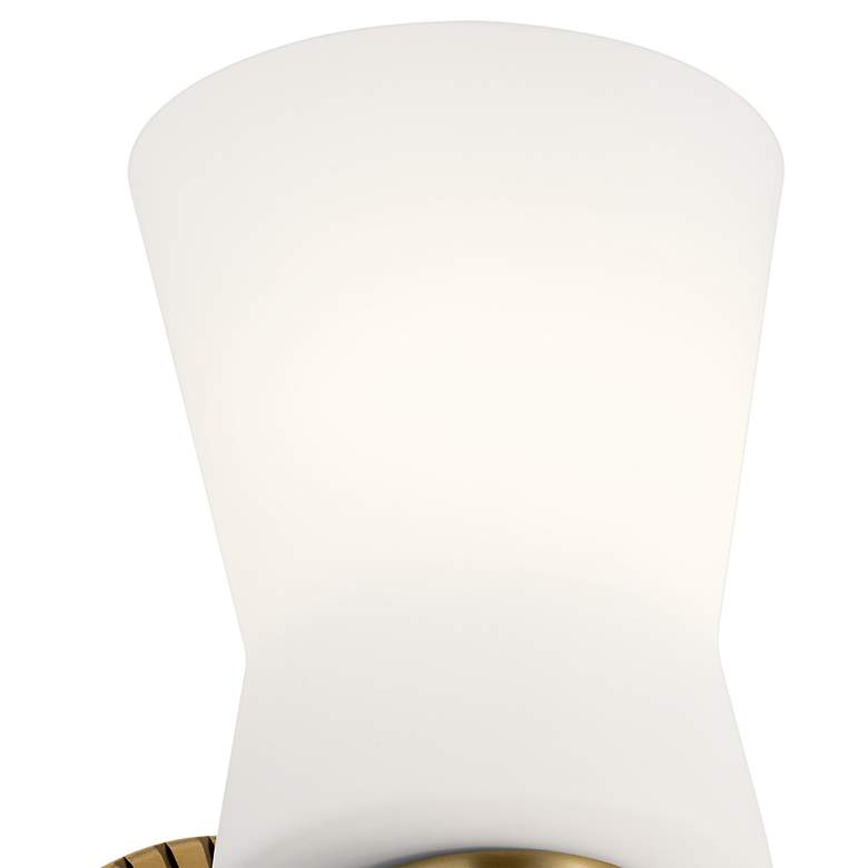 Image 2 Kichler Brianne 9 1/2 inchH Brushed Natural Brass Wall Sconce more views