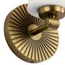 Kichler Brianne 9 1/2"H Brushed Natural Brass Wall Sconce