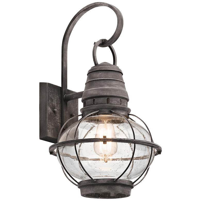 Image 1 Kichler Bridge Point 20" High Zinc Outdoor Wall Light