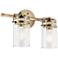 Kichler Brinley 10 1/4" High Champagne Bronze 2-Light Sconce