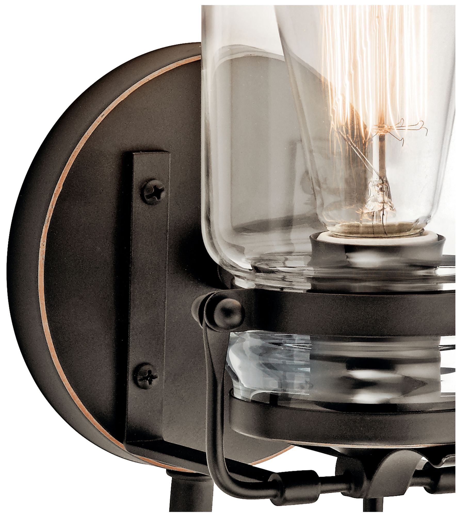 Kichler Brinley 11 1/4" High Olde Bronze Wall Sconce