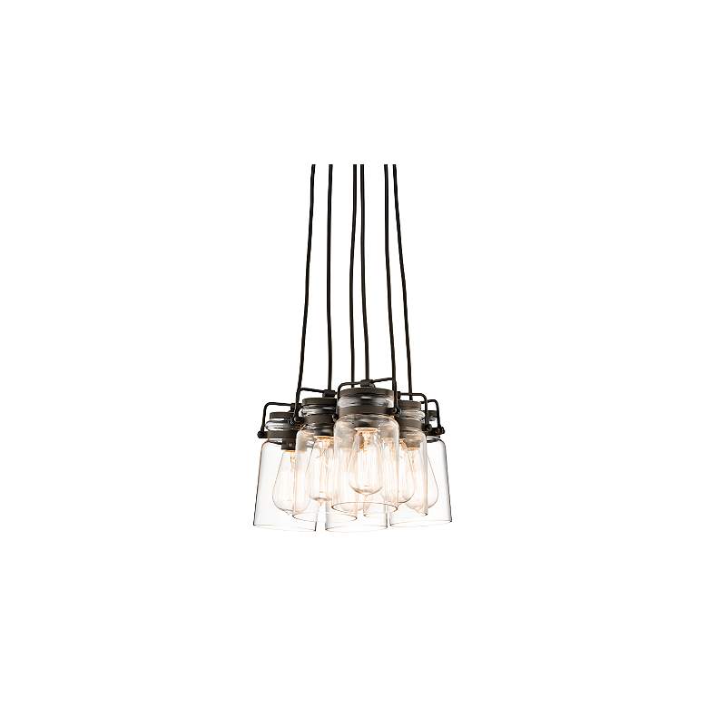 Image 2 Kichler Brinley 12" Wide Olde Bronze 6-Light Mini Pendant