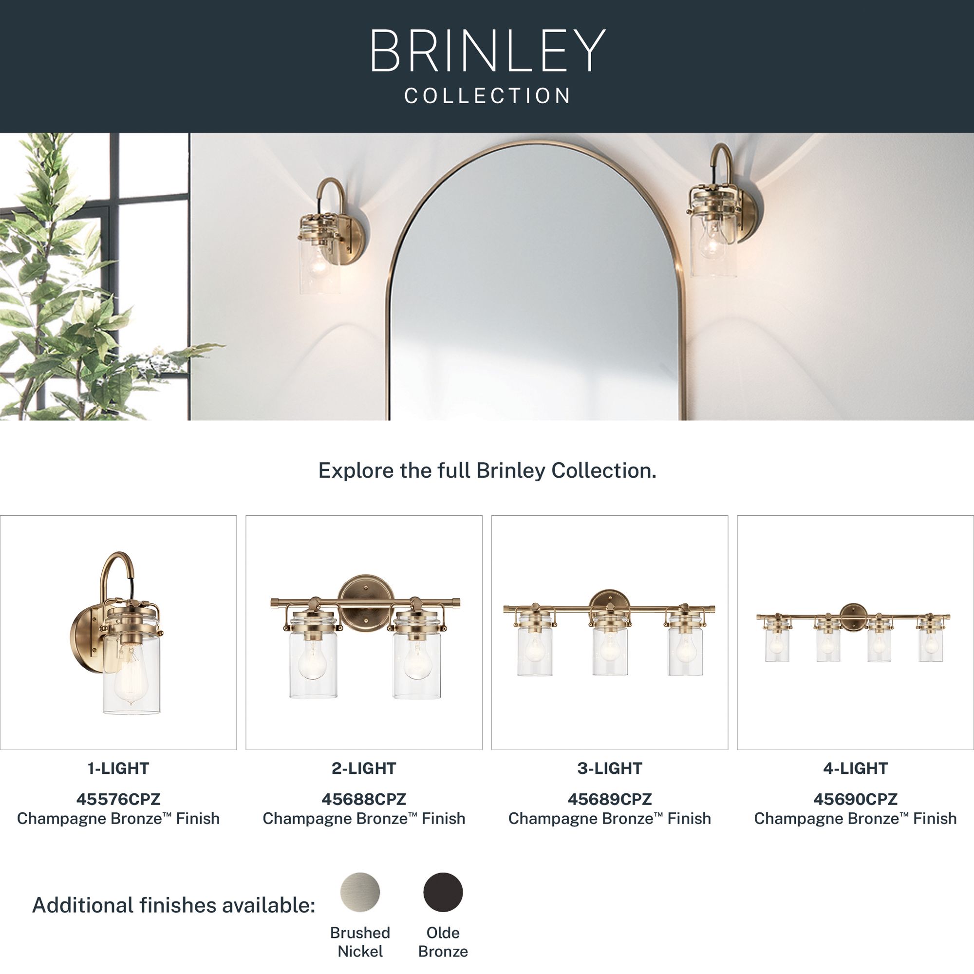 Kichler Brinley Bath 4Lt