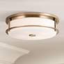 1_Kichler Brit 18" Wide Champagne Bronze Ceiling Light