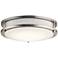 Kichler Brock 11 3/4" Wide Brushed Nickel LED Ceiling Light