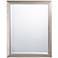 Kichler Brushed Nickel 24" x 30" Rectangular Wall Mirror