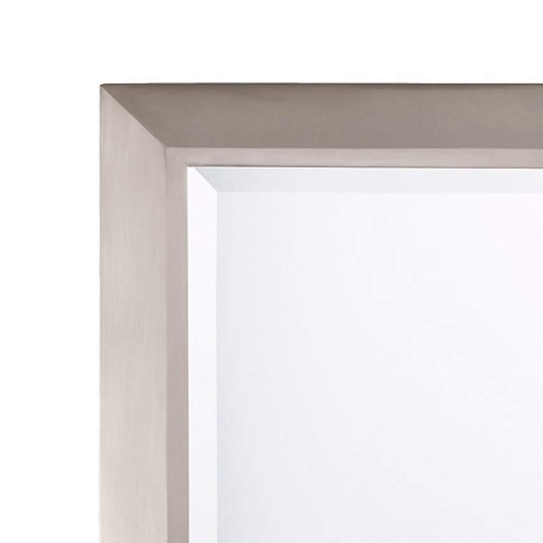 Image 3 Kichler Brushed Nickel 24" x 30" Rectangular Wall Mirror more views