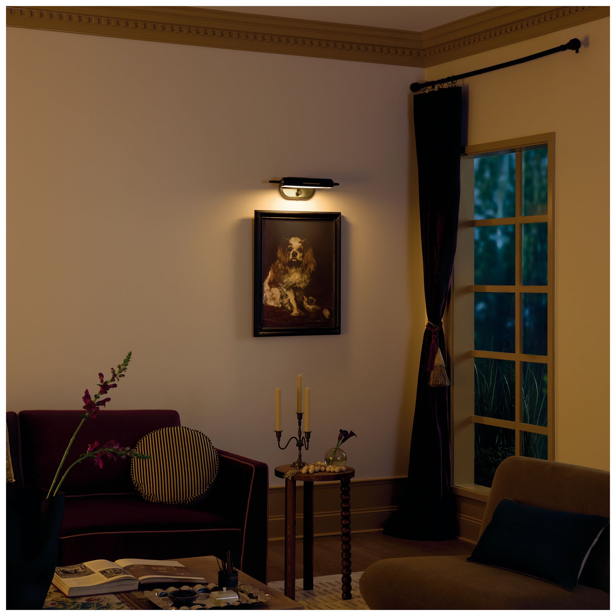 Kichler Caillier 17.25" 1-Light Picture Light in Black
