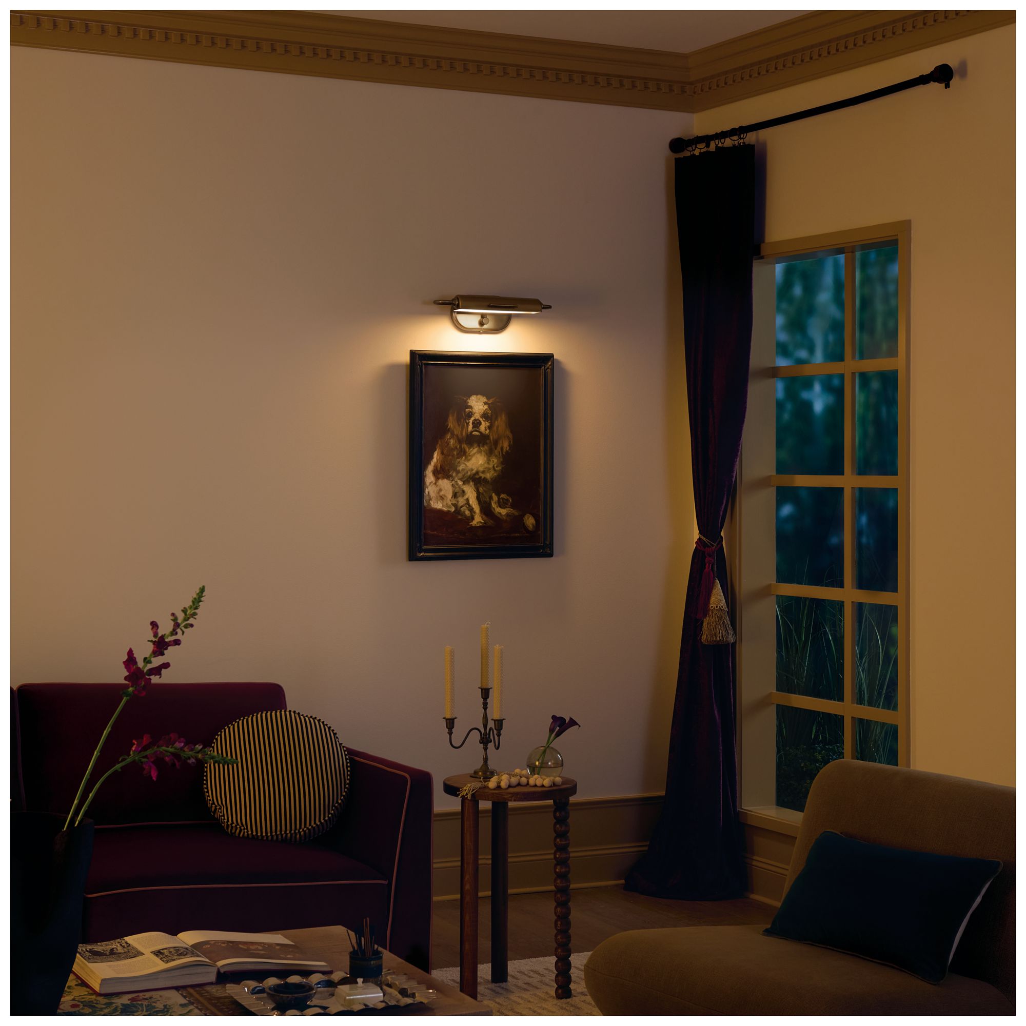 Kichler Caillier 17.25" 1-Light Picture Light in Champagne Bronze