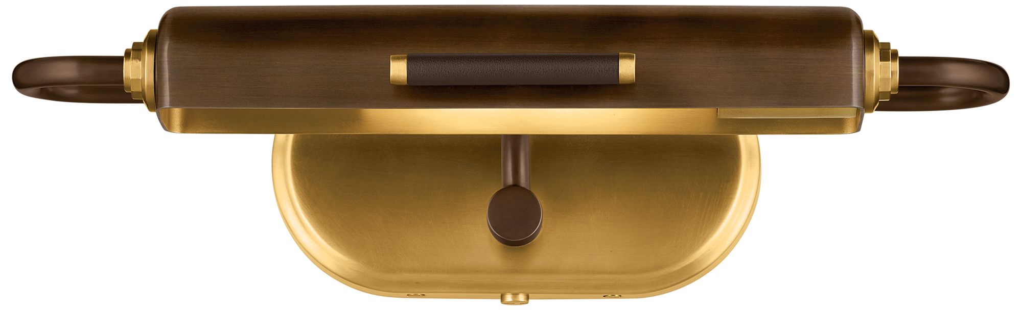 Image 5 Kichler Caillier 17.25" 1-Light Picture Light in Lacquered Bronze more views