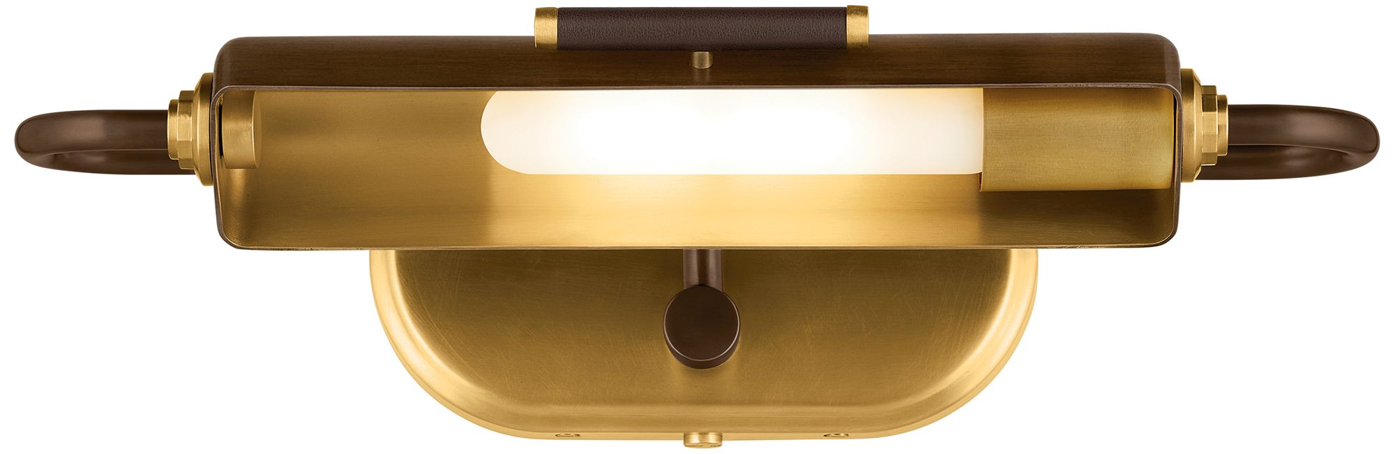 Image 6 Kichler Caillier 17.25" 1-Light Picture Light in Lacquered Bronze more views