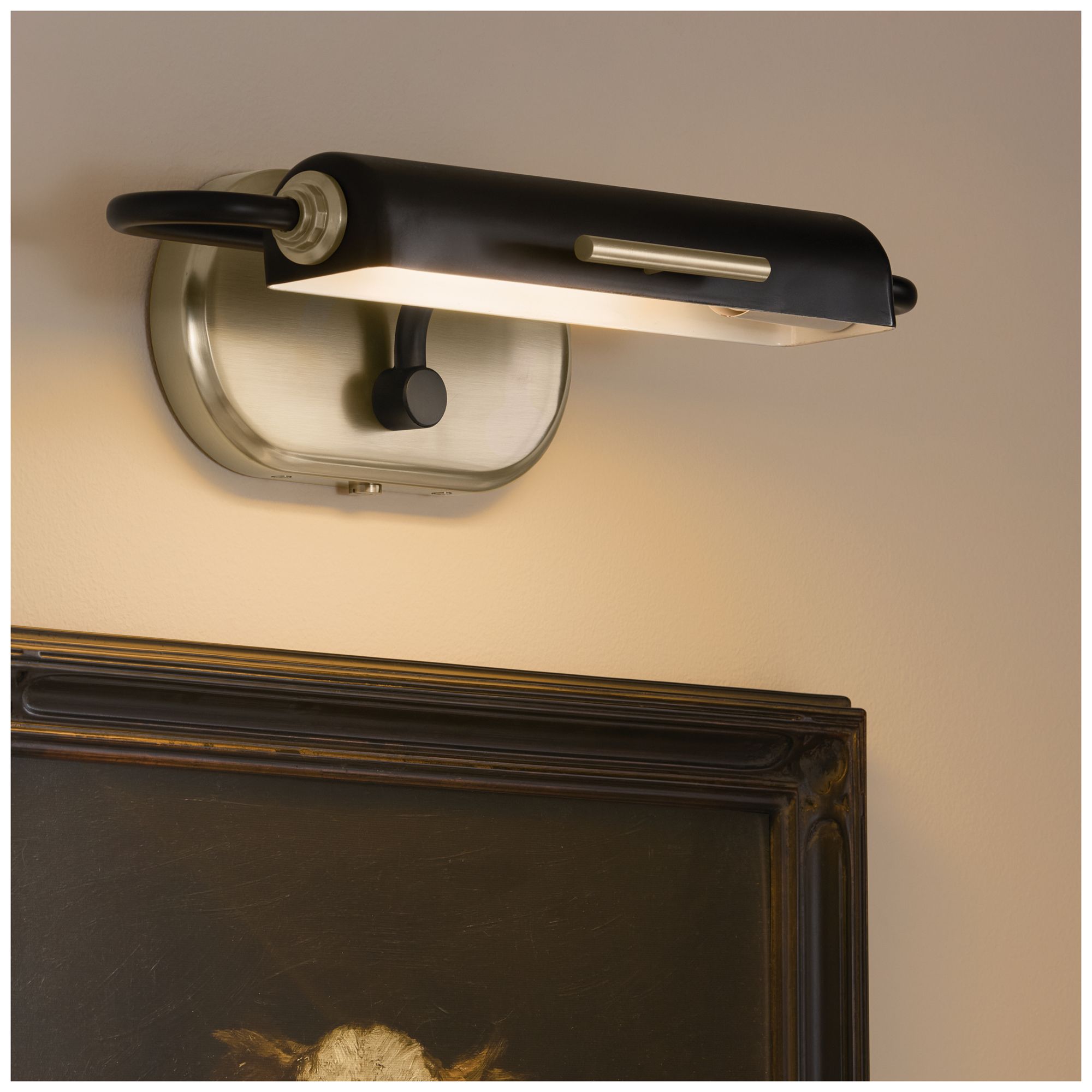 Image 2 Kichler Caillier 17.25" 1-Light Picture Light in Black more views