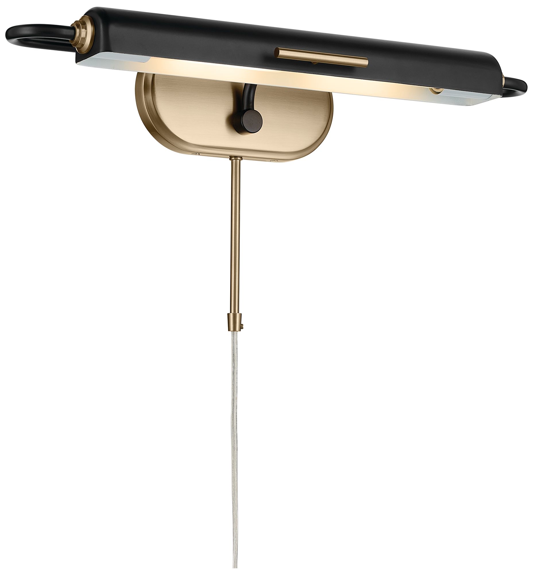 Image 3 Kichler Caillier 23.25" 2-Light Picture Light in Black more views