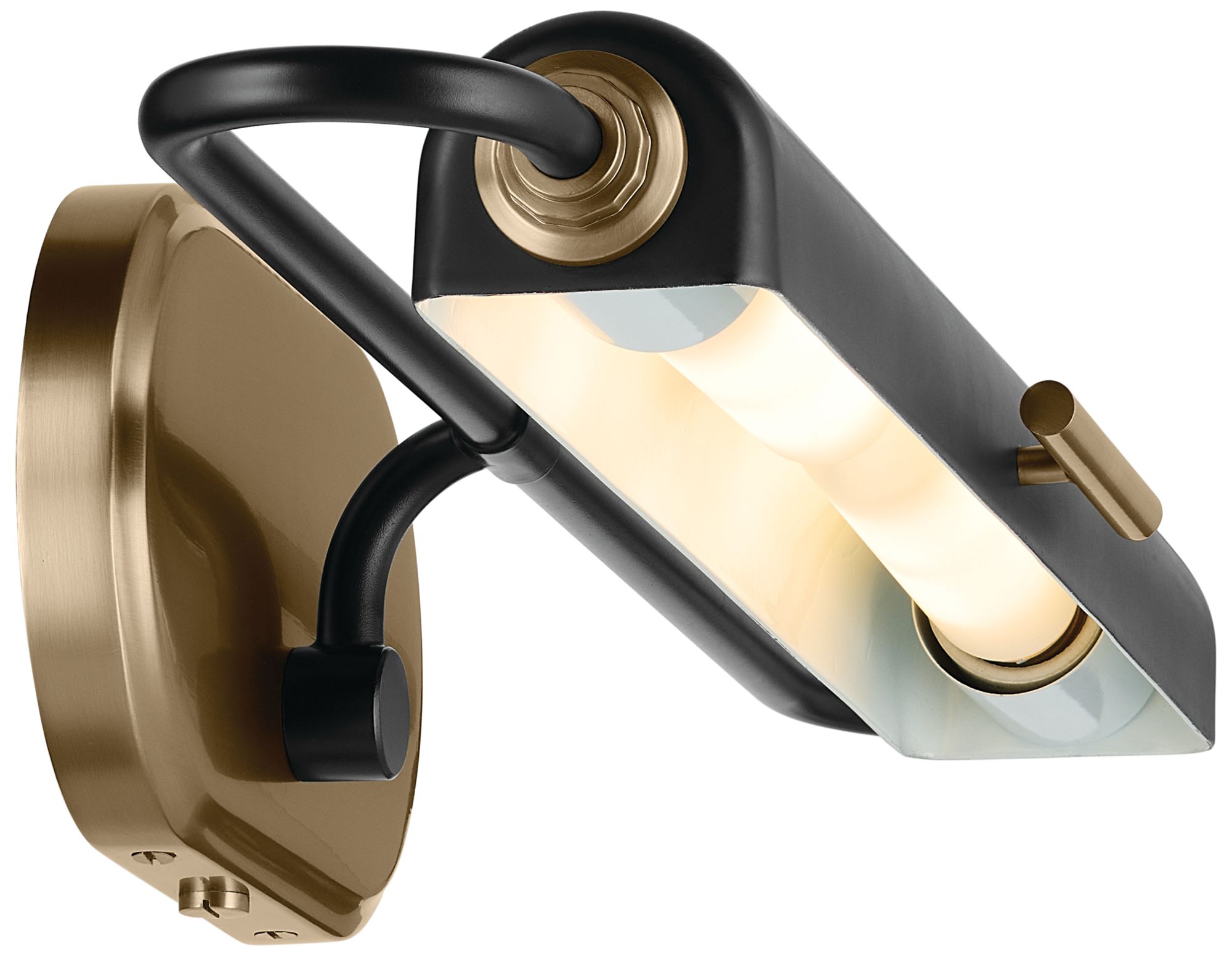 Image 6 Kichler Caillier 23.25" 2-Light Picture Light in Black more views