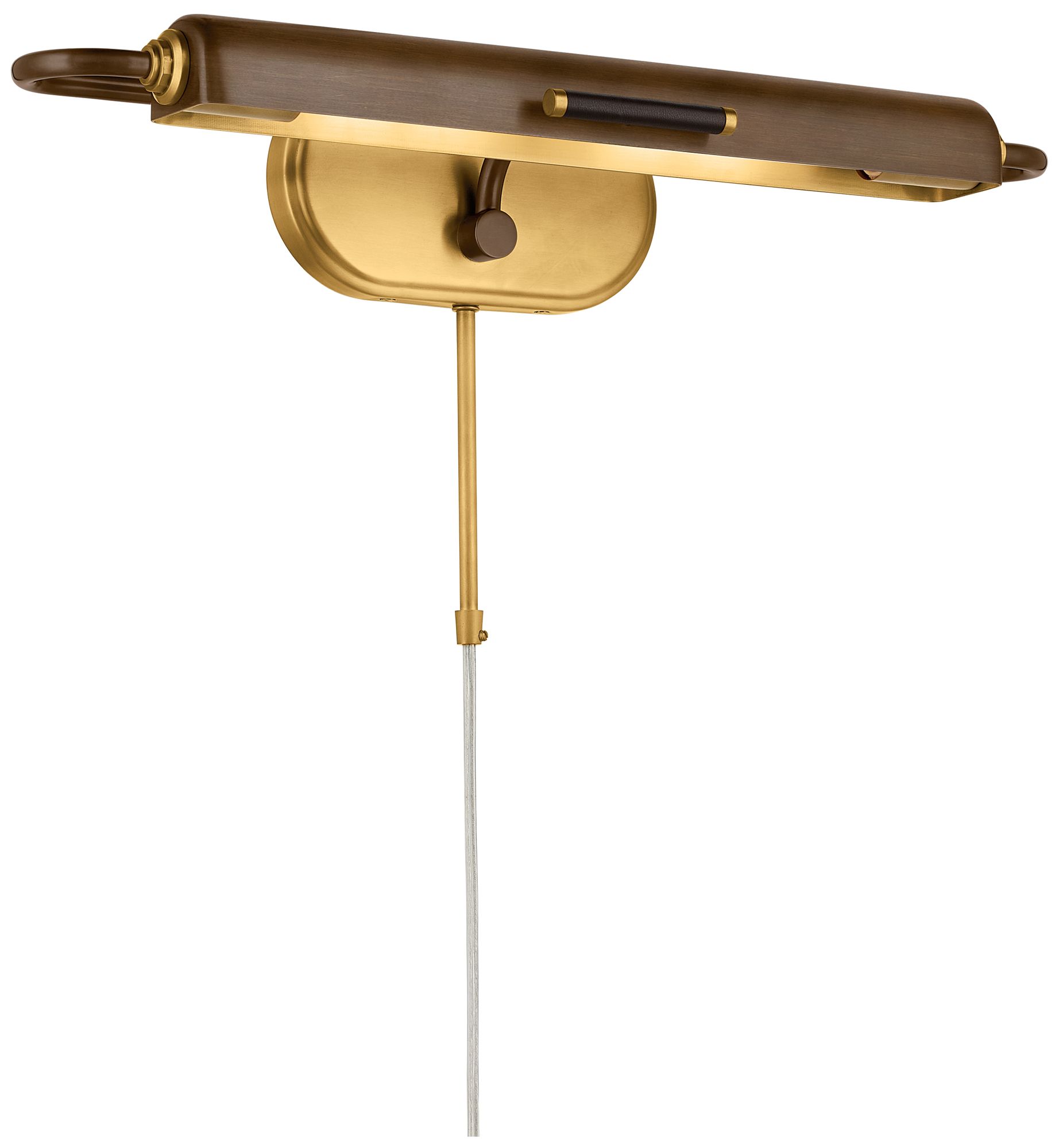 Image 3 Kichler Caillier 23.25" 2-Light Picture Light in Lacquered Bronze more views