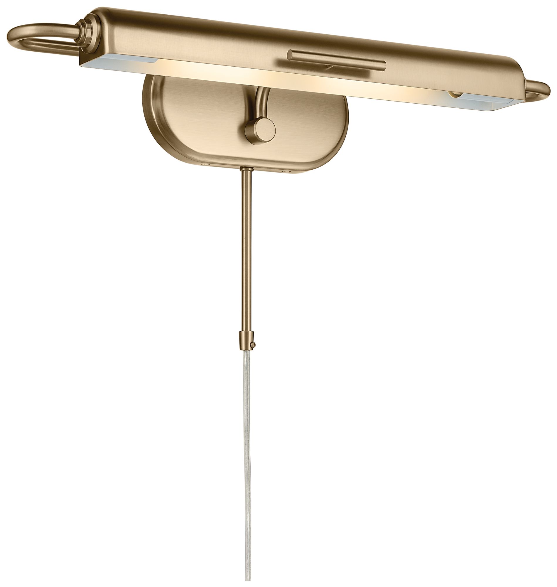 Thumbnail3 of Kichler Caillier 23.25" 2-Light Picture Light in Champagne Bronze more views