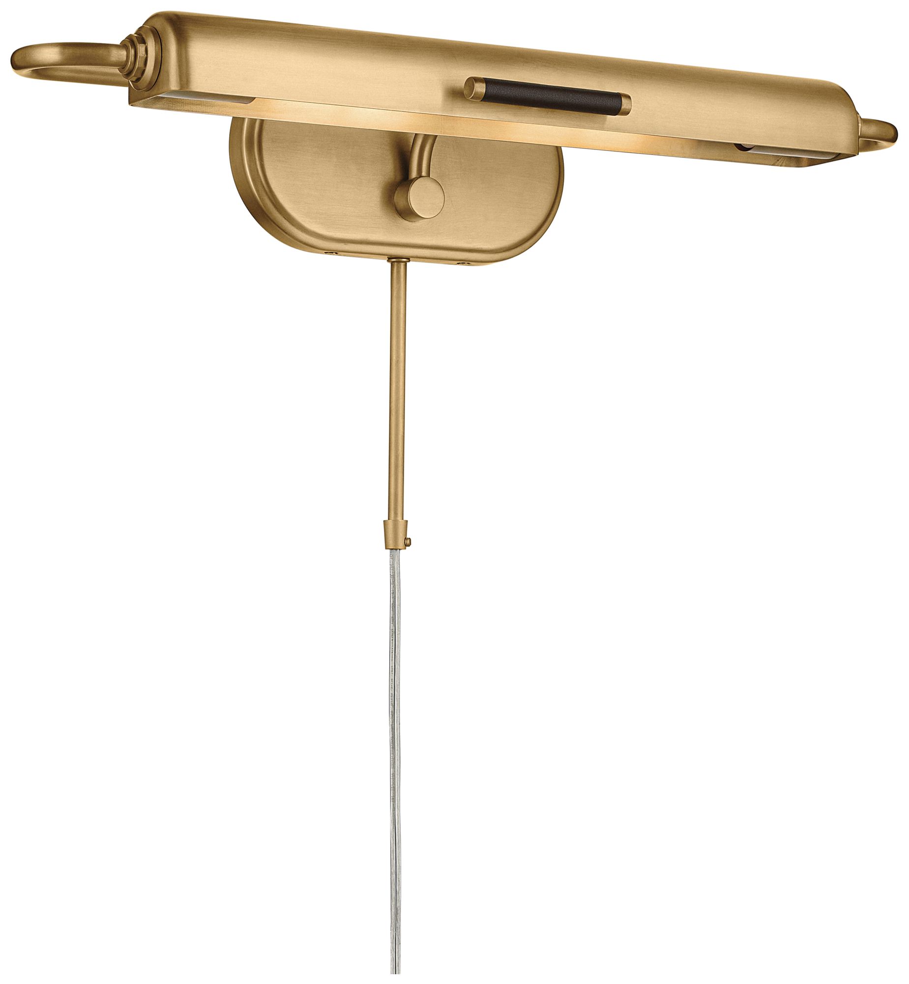 Thumbnail3 of Kichler Caillier 23.25" 2-Light Picture Light in Lacquered Brass more views