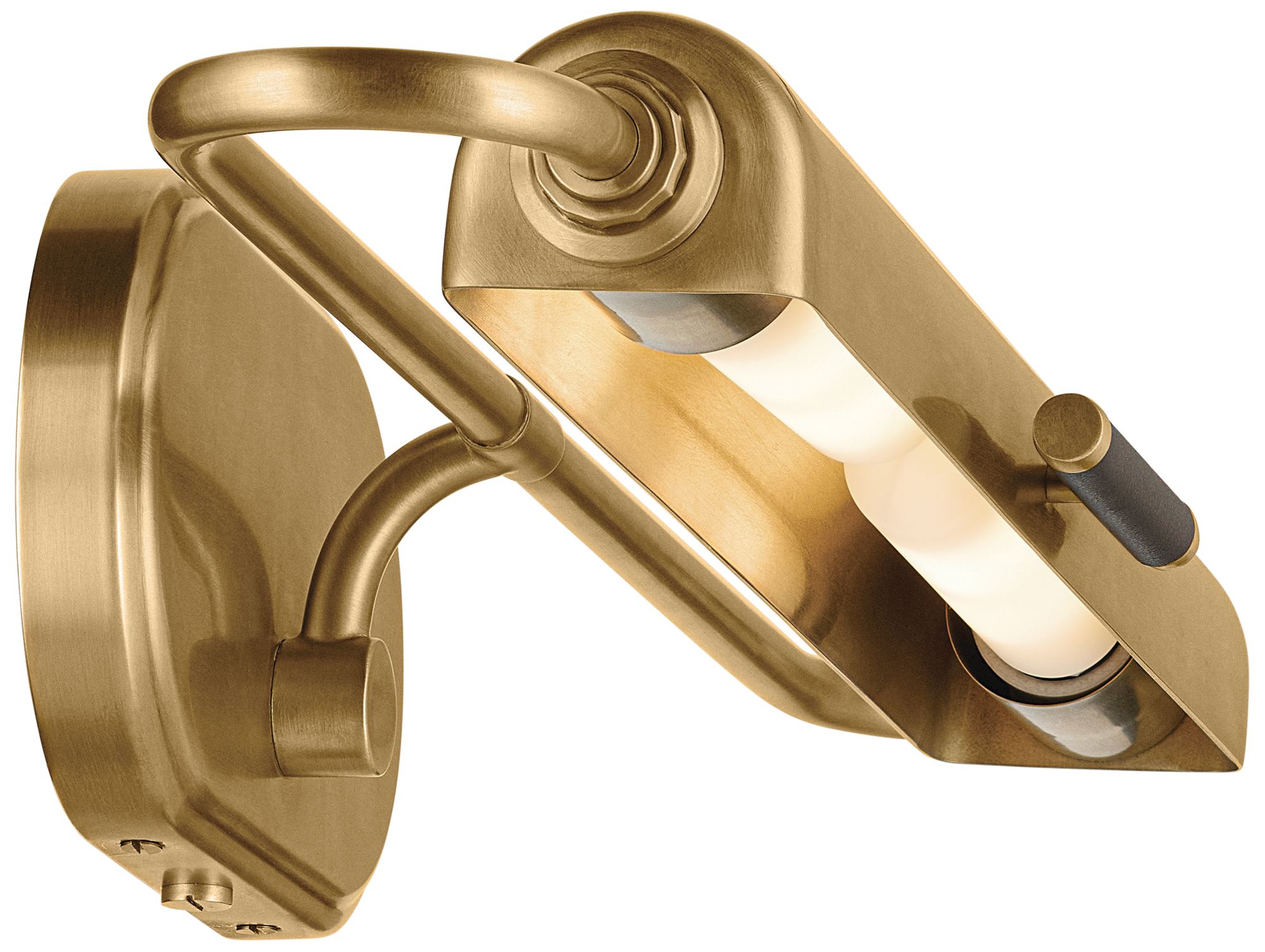Kichler Caillier 23.25" 2-Light Picture Light in Lacquered Brass