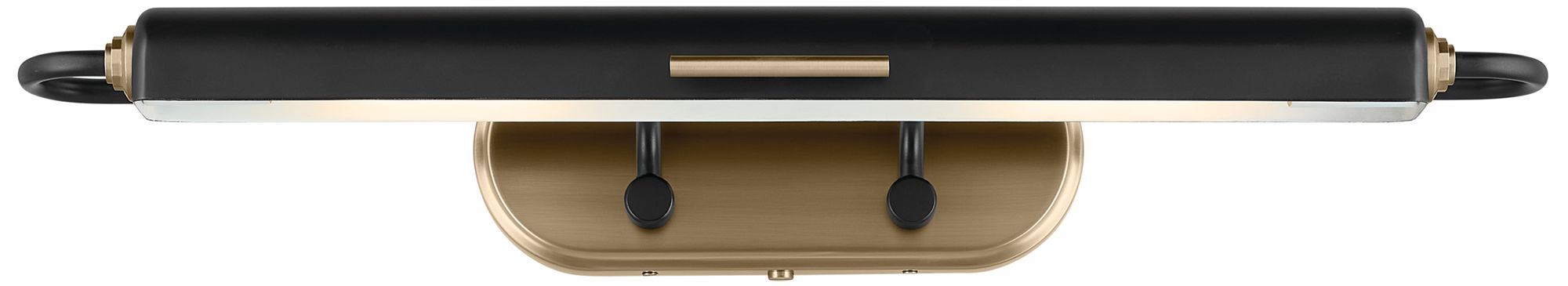 Image 4 Kichler Caillier 29.25" 2-Light Picture Light in Black more views